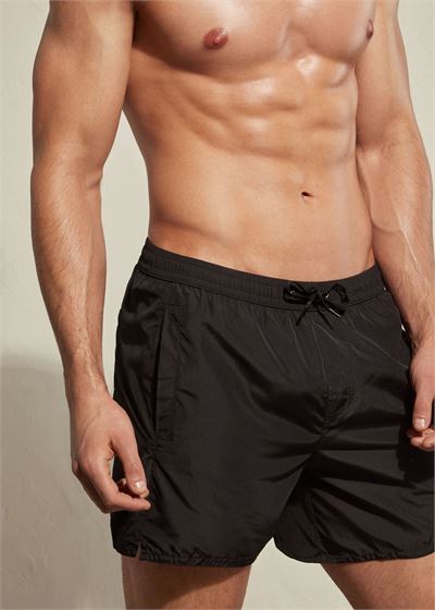 Siyah Erkek Şort Mayo Formentera